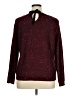 a.n.a. A New Approach Stars Burgundy Pullover Sweater Size XL - photo 2