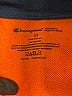 Champion 100% Polyester Orange Zip Up Hoodie Size 3T - photo 3