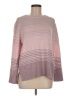 Ella Moss Color Block Pink Pullover Sweater Size M - photo 1
