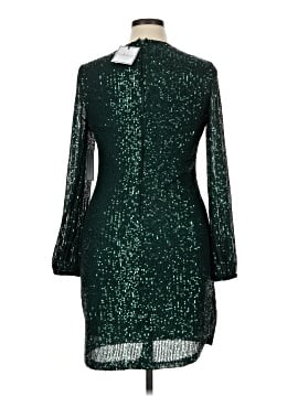 premier amour long sleeve sequin sheath dress Premier Amour- Rose Gold Long Sleeve Sequin Dress Size 6 NWT