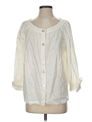 Max Studio 3/4 Sleeve Blouse (view 1)