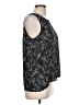 Paper Crane 100% Polyester Black Sleeveless Blouse Size L - photo 4