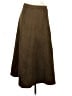 Reserved Solid Brown Casual Skirt Size XS - photo 2
