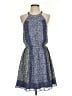 Joie 100% Silk Paisley Floral Blue Cocktail Dress Size S - photo 1
