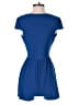 Charlotte Russe Solid Blue Romper Size S - photo 2