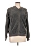 P.J. Salvage 100% Recycled Polyester Gray Track Jacket Size L - photo 1
