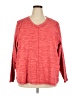 St. John's Bay 100% Polyester Red Pullover Sweater Size 3X - photo 1