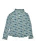 Papo d'Anjo Print Teal Long Sleeve Blouse Size 10 - photo 1