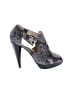 MICHAEL Michael Kors 100% Leather Animal Print Gray Heels Size 5 1/2 - photo 1
