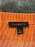 Talbots 100% Pima Cotton Color Block Pink Pullover Sweater Size XL - photo 7
