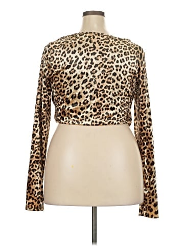Shein Curve Long Sleeve T-Shirt (view 2)
