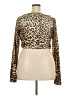 Shein Curve Tan Long Sleeve T-Shirt Size 18 Plus (3) - photo 2