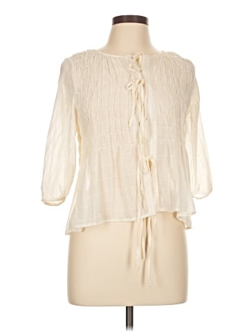 M&S 3/4 Sleeve Blouse (view 1)
