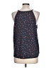 Cha Cha Vente Blue Sleeveless Blouse Size L - photo 2