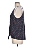 Cha Cha Vente Blue Sleeveless Blouse Size L - photo 5