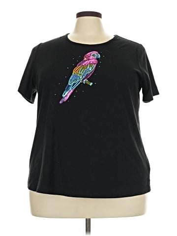 Quacker Factory Short Sleeve Top (view 1)