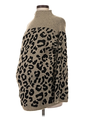 Isabel Maternity Turtleneck Sweater (view 1)