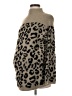 Isabel Maternity Animal Print Tan Turtleneck Sweater Size XS Maternity - photo 1