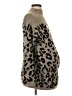 Isabel Maternity Animal Print Tan Turtleneck Sweater Size XS Maternity - photo 4
