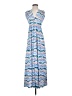 Veronica M. Blue Casual Dress Size S - photo 1