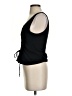LNA 100% Cotton Black Sleeveless Blouse Size XS - photo 5