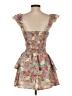 Shein Paisley Orange Cocktail Dress Size 2 - photo 2