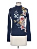 Seafolly Floral Blue Track Jacket Size S - photo 1