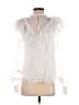 Custommade 100% Polyester White Sleeveless Blouse Size M - photo 2