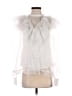 Custommade 100% Polyester White Sleeveless Blouse Size M - photo 1