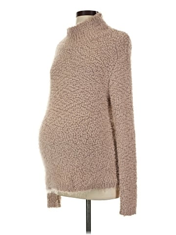 Pink Blush Turtleneck Sweater (view 1)