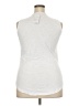Classique 100% Cotton White Sleeveless Blouse Size XXL - photo 2