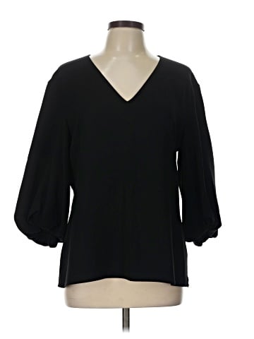 Lafayette 148 New York 3/4 Sleeve Blouse (view 1)