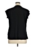 The Limited 100% Polyester Black Short Sleeve Blouse Size XL - photo 2