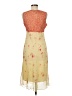 believe.. 100% Polyester Tie-dye Orange Cocktail Dress Size 8 - photo 2