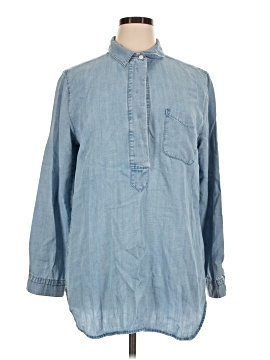 Ann Taylor Loft Long Sleeve Button Down Shirt