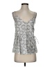 Derek Lam 100% Cotton Silver Sleeveless Blouse Size 2 - photo 1
