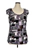 Milano Purple Sleeveless Blouse Size XL - photo 1