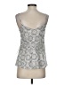 Derek Lam 100% Cotton Silver Sleeveless Blouse Size 2 - photo 2