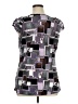 Milano Purple Sleeveless Blouse Size XL - photo 2