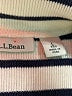 L.L.Bean 100% Cotton Ivory Pullover Sweater Size L - photo 7