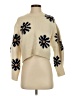 Sandro Floral Tan Wool Pullover Sweater Size Sm (1) - photo 1