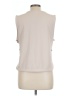 Glam Ivory Sleeveless Blouse Size L - photo 2