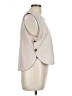 Glam Ivory Sleeveless Blouse Size L - photo 4