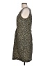 Kathie Lee 100% Polyester Animal Print Brown Cocktail Dress Size 12 - photo 5
