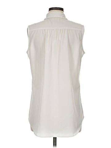 Elizabeth & Clarke Sleeveless Button-Down Shirt (view 2)