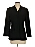 Ann Taylor 100% Polyester Black Blazer Size 4 - photo 1