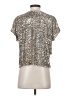 Generation Love 100% Polyester Metallic Silver Short Sleeve T-Shirt Size S - photo 2