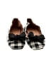 TSH Checkered-gingham Black Flats Size EU 41 - photo 2
