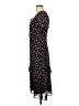 Joie 100% Polyester Floral Black Casual Dress Size 6 - photo 5