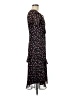 Joie 100% Polyester Floral Black Casual Dress Size 6 - photo 4